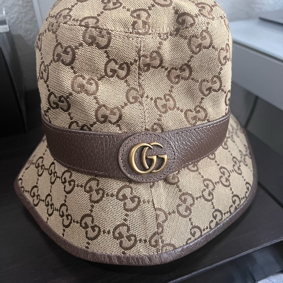 GG CANVAS BUCKET HAT - Picture 6 of 6